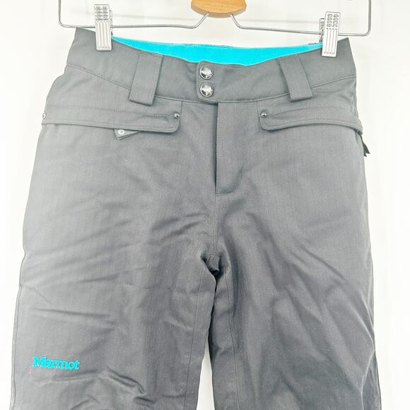 Marmot Kids Outdoor Insulated Fleece Lined Snowboard Ski Winter Snow‎ Pants M - Picture 4 of 11